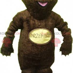 Mascotte bruine beer. Grizzly beer mascotte - Redbrokoly.com