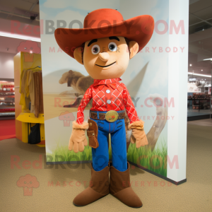  Cowboy mascotte kostuum...