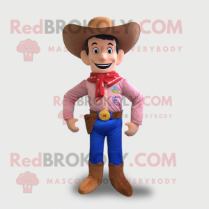 Postava maskota Cowboy...