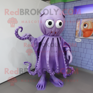 Lavender Octopus mascotte...