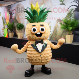 Tan Pineapple mascotte...