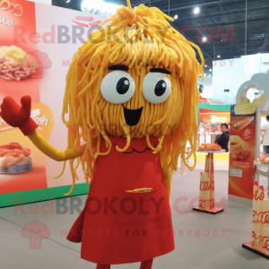  Spaghetti maskot kostume...