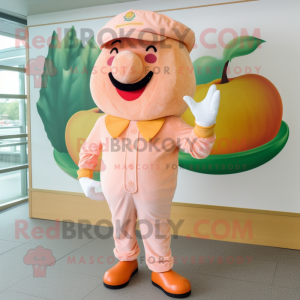 Postava maskota Peach Ice...