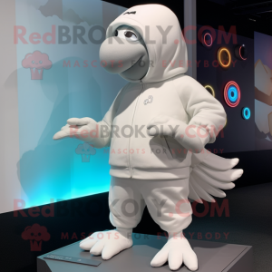 White Pigeon maskot kostume...