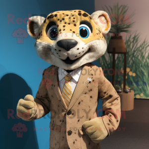 Costume de mascotte Guépard...