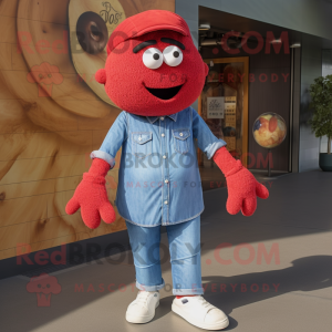 Red Meatballs maskot...