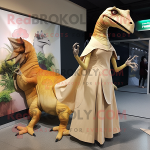 Tan Parasaurolophus...