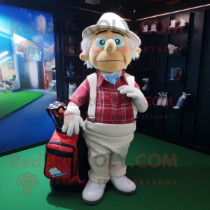  Golf Bag maskot drakt...