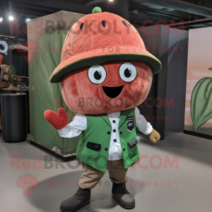 Rust Vannmelon maskot...