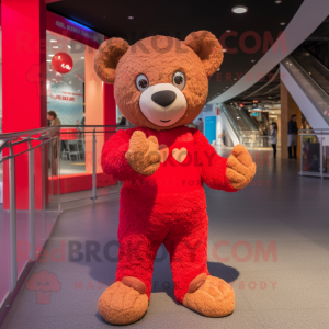 Personagem de mascote Red...