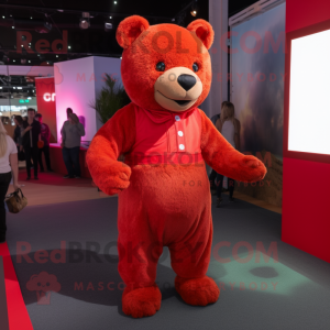 Personagem de mascote Red...
