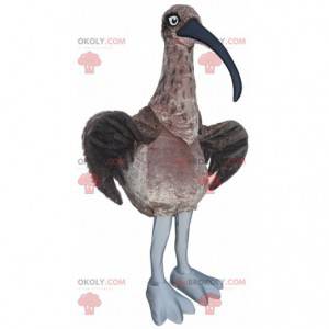 Mascotte Curlew. Mascotte bruine vogel - Redbrokoly.com