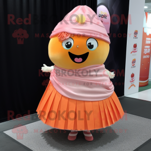 Peach Sushi maskot kostume...