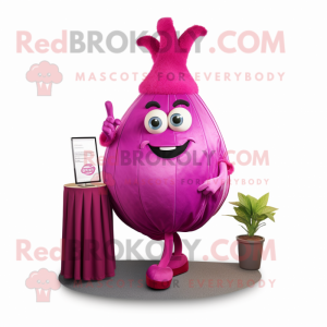 Magenta Onion mascotte...