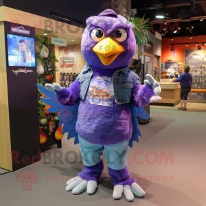 Purple Dove mascotte...