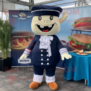 Navy Burgers mascotte...