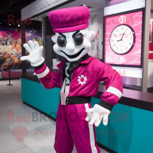 Magentafarbener Mime...