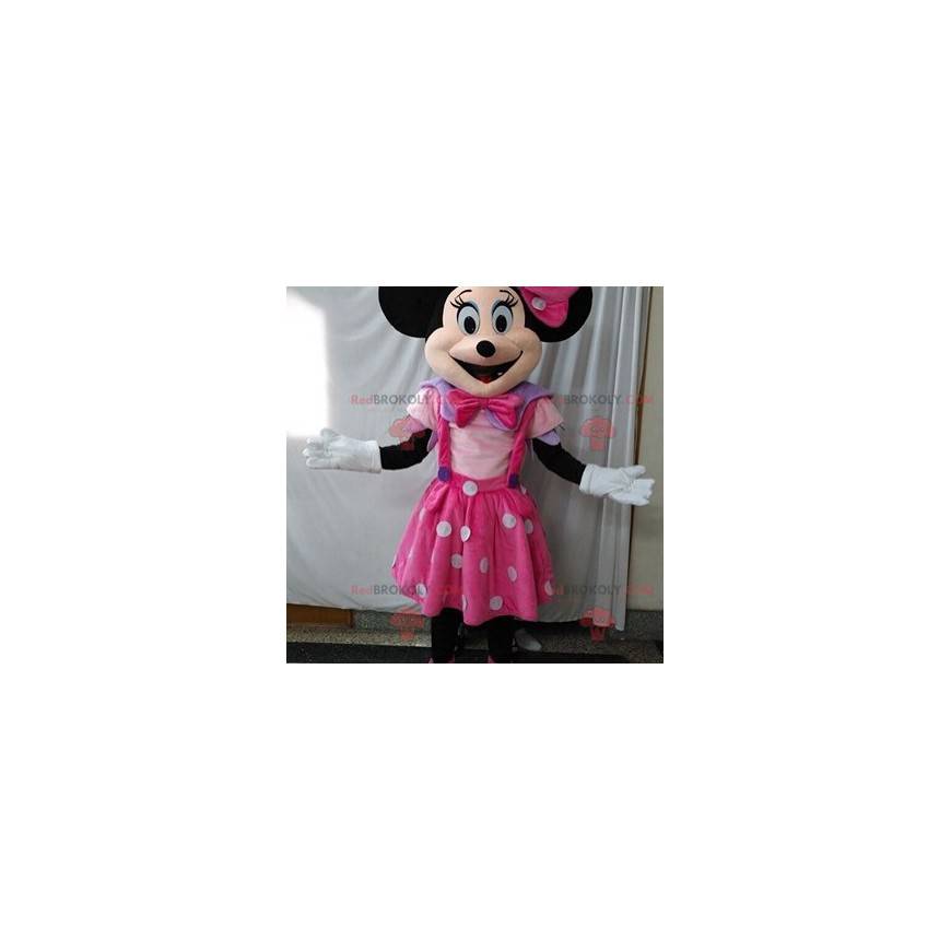Mascot Minnie beroemde Disney-muis. Disney kostuum -