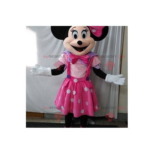 Mascot Minnie beroemde Disney-muis. Disney kostuum -