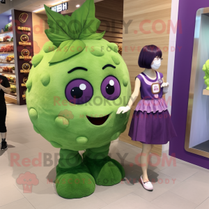  Grape mascotte kostuum...