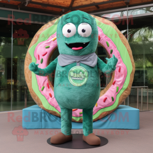 Forest Green Donut maskot...