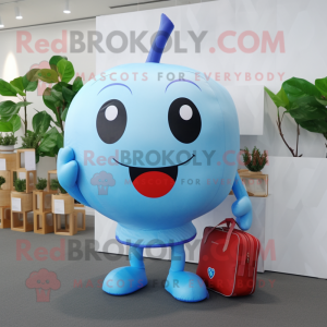 Sky Blue Cherry mascotte...