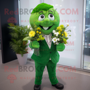 Green Bouquet Of Flowers...