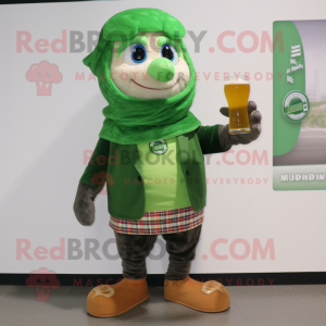  Green Beer maskot kostyme...