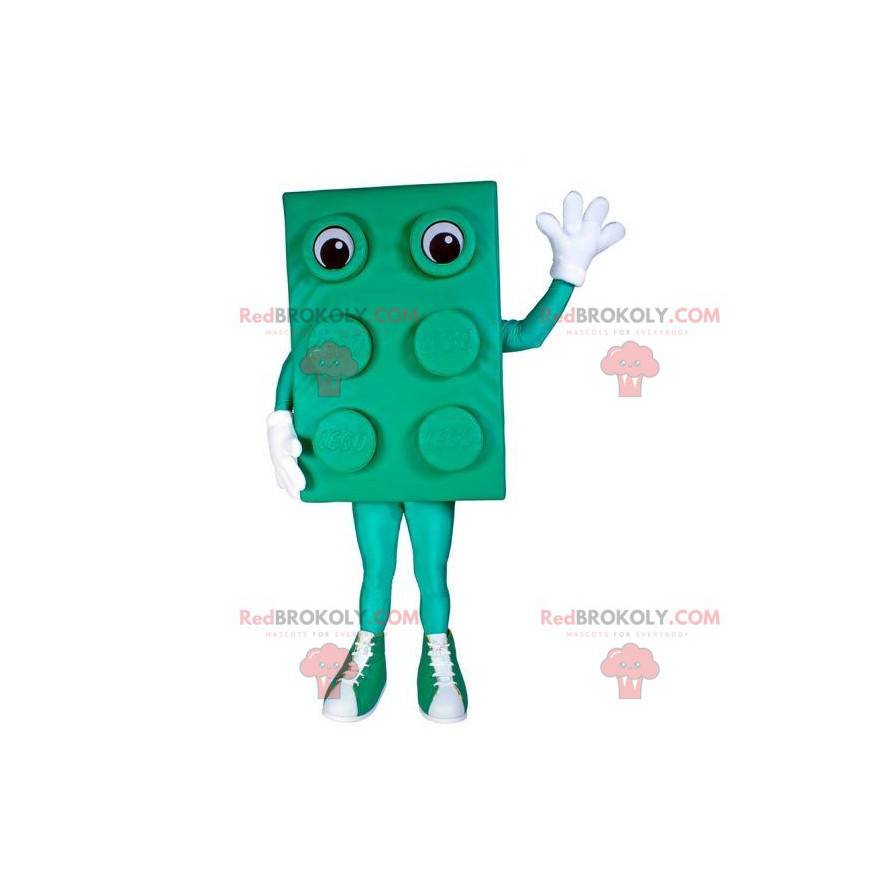 Set di costruzione famoso mascotte verde pezzo Lego -