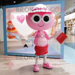 Pink Love Letter mascotte...