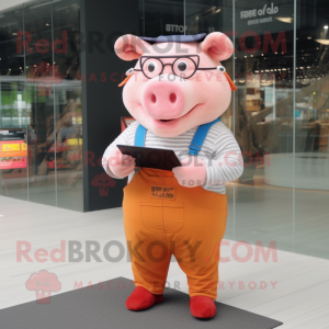 Postava maskota Pig...