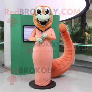 Peach Titanoboa maskot...