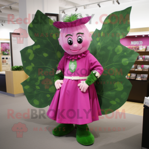 Magenta Beanstalk mascotte...