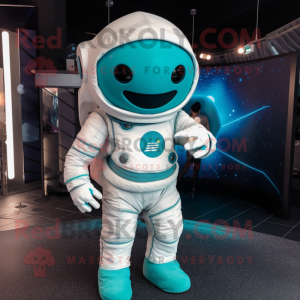 Teal Astronaut mascotte...