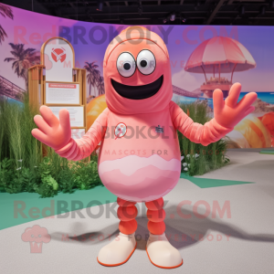 Pink Lobster Bisque maskot...