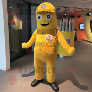 Yellow Soda Can mascotte...