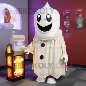 Crème Ghost mascotte...