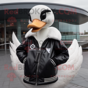  Swans maskot drakt figur...