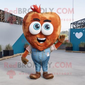 Rust Heart mascotte kostuum...