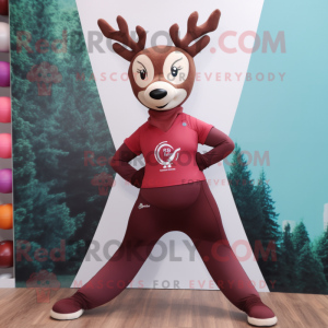 Maroon Deer mascotte...