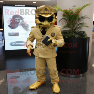 Gold Marine Recon mascotte...