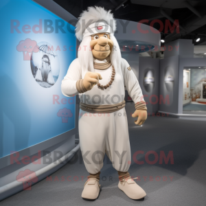 White Chief mascotte...