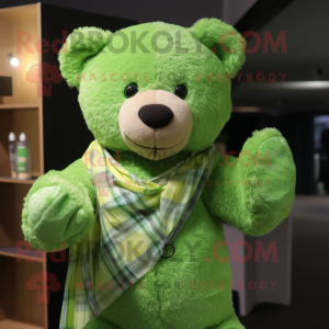 Limoengroen teddybeer...