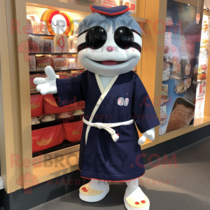 Navy Sushi maskot kostume...