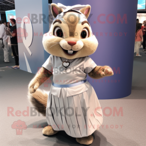 Silver Chipmunk mascotte...