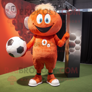 Rust Soccer Ball mascotte...