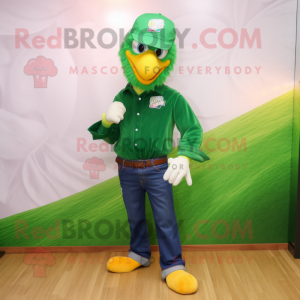 Green Eagle mascotte...