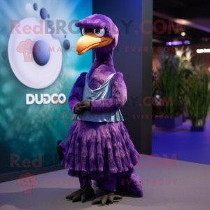 Lilla Dodo Bird maskot...