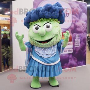 Personagem de mascote Blue...