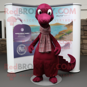 Maroon Loch Ness Monster...